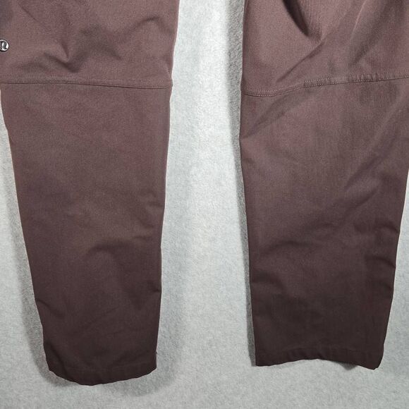 Lululemon ABC Classic 5-Pocket Pant Straight 43x32 Chino Maroon - Picture 6 of 12